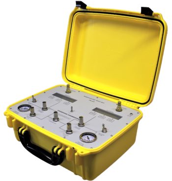 The PS-625 Pitot-Static tester is designed specifically for those who need an economical RVSM tester. It is a low-maintenance, digital tester that is truly portable. An internal re-chargeable battery enables the test set to be used completely independent of any external power source for 3 hours.
$8,995  PURCHASE DIRECT FROM FACTORY